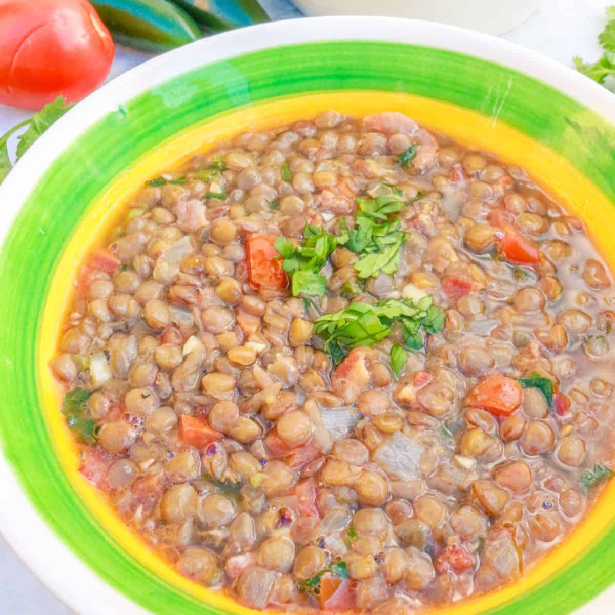 Mexican Lentil Soup: Comforting Flavors Like Chicken Tortilla